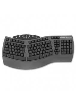Keyboard, Cable Connectivity - USB Interface - Compatible with Computer - Multimedia, Internet Hot Key(s) - Black - fel98915